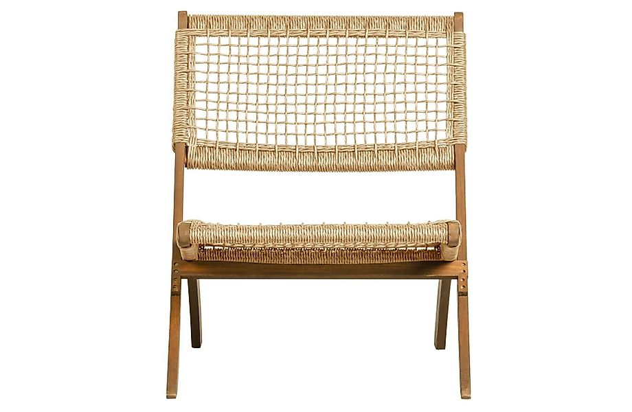 WOOOD Gartenstuhl Lois aus Holz, Natur, günstig online kaufen
