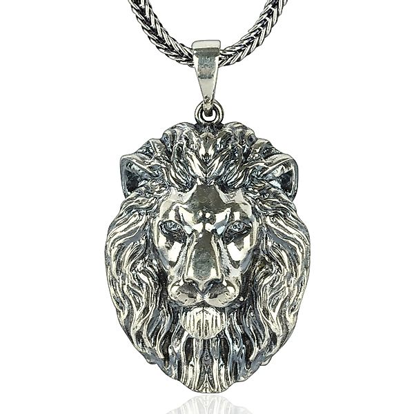 NAHLE Kette mit Anhänger Silber Löwe günstig online kaufen