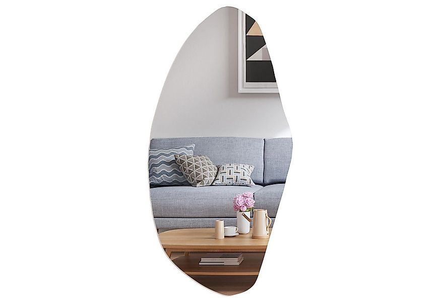 SEHAUSEU Wandspiegel Spiegel Dekospiegel Badspiegel Ganzkörperspiegel Asymm günstig online kaufen
