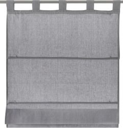 Kutti Raffrollo "Metis Leinen" mit Schlaufen freihängend einfarbig, blickdi günstig online kaufen