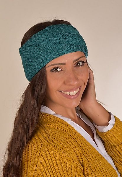 styleBREAKER Stirnband Strick Stirnband mit Rauten Muster (1-St) günstig online kaufen