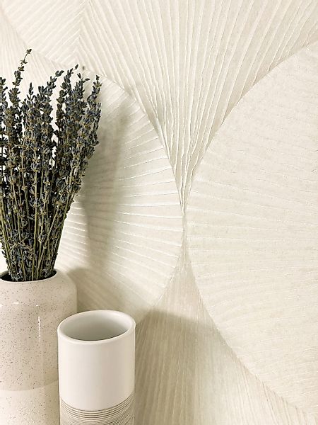 Newroom Vliestapete, Weiß Tapete Glamour Muster günstig online kaufen