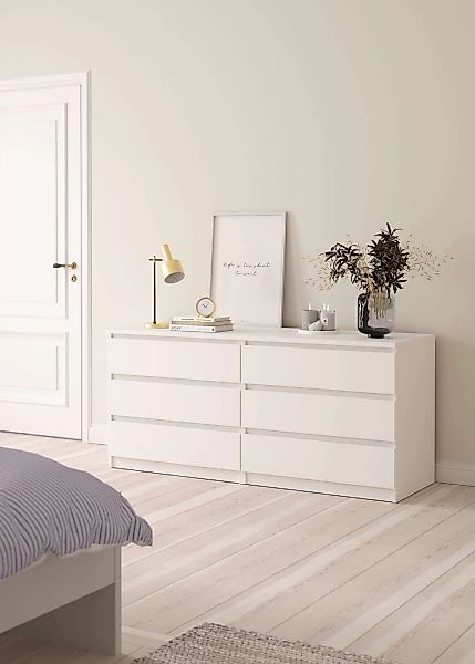 INOSIGN Kommode "Naia, Aufbewahrung, 6 Schubladen, grifflose Front, viel St günstig online kaufen