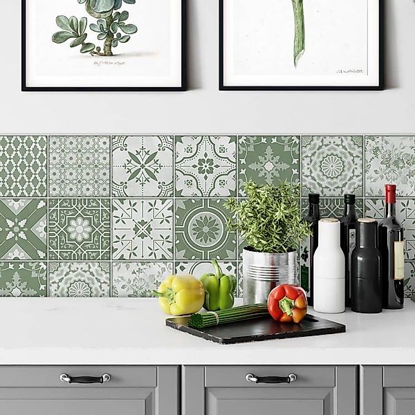 K&L Wall Art Fliesenaufkleber selbstklebend Klebefliese günstig online kaufen
