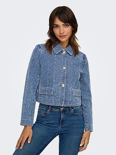JACQUELINE de YONG Jeansjacke Stylische Denim mit Knopfleiste und Struktur günstig online kaufen