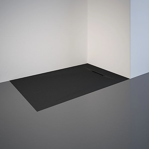 Schulte Duschwanne ExpressPlus Extraflach Rechteck 120 cm x 80 cm Anthrazit günstig online kaufen