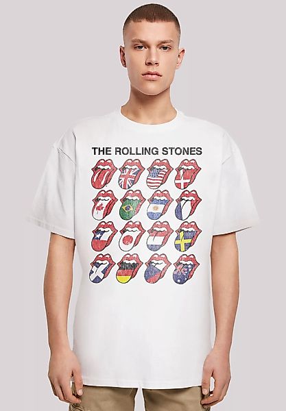 F4NT4STIC T-Shirt "The Rolling Stones Voodoo Lounge Tongues", Musik, Band, günstig online kaufen