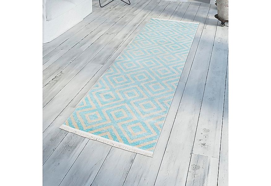 Paco Home Läufer Poco 821, rechteckig, Höhe: 6 mm, Teppich-Läufer, Kurzflor günstig online kaufen