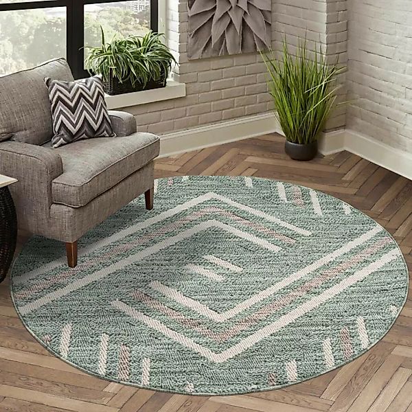 Carpet City Teppich »LINDO 7590«, rund günstig online kaufen