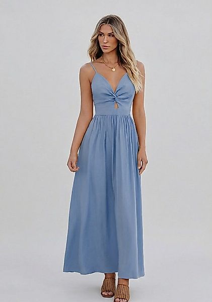 Cupshe Strandkleid Front Twist & Schlüsselloch Maxikleid Twist vorne, Schlü günstig online kaufen