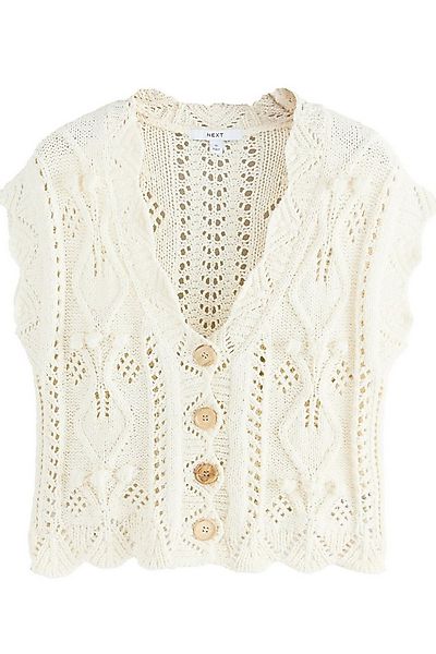 Next Anzugweste Weste mit Zopfmuster (1-tlg) günstig online kaufen