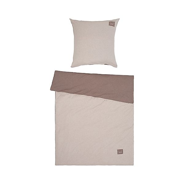 Sansibar Sylt Wendebettwäsche Bettwäsche "Jersey Melange" günstig online kaufen