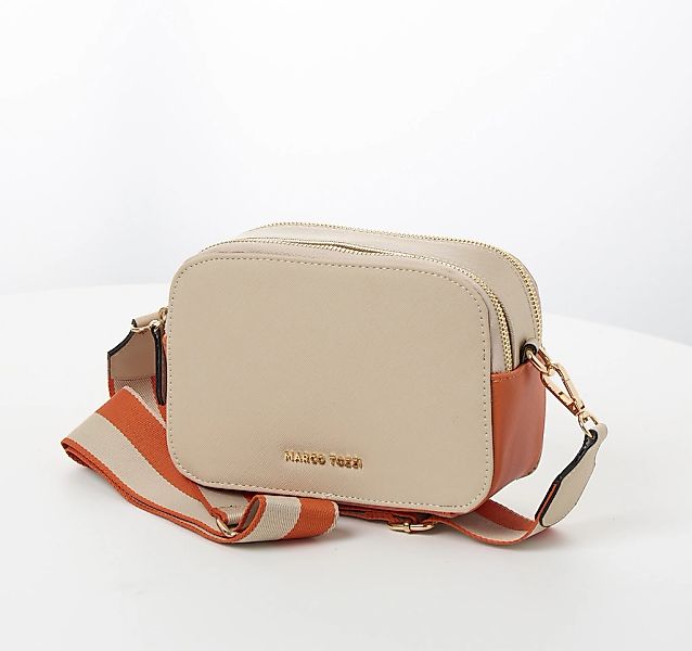 MARCO TOZZI Umhängetasche, Damen Henkeltasche, Schultertasche mit zwei Reiß günstig online kaufen