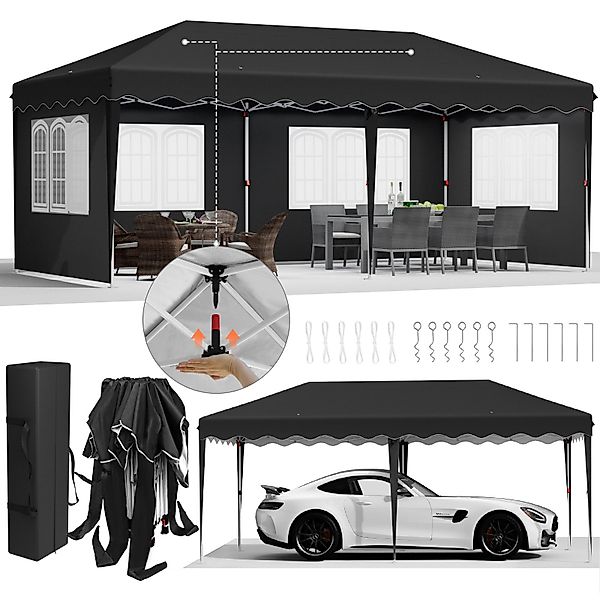 TLGREEN Faltpavillon 3x6 Pop up Pavillon günstig online kaufen