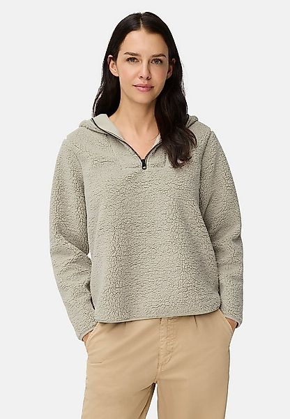 camel active Hoodie aus Teddyfleece Langarm Kapuze günstig online kaufen