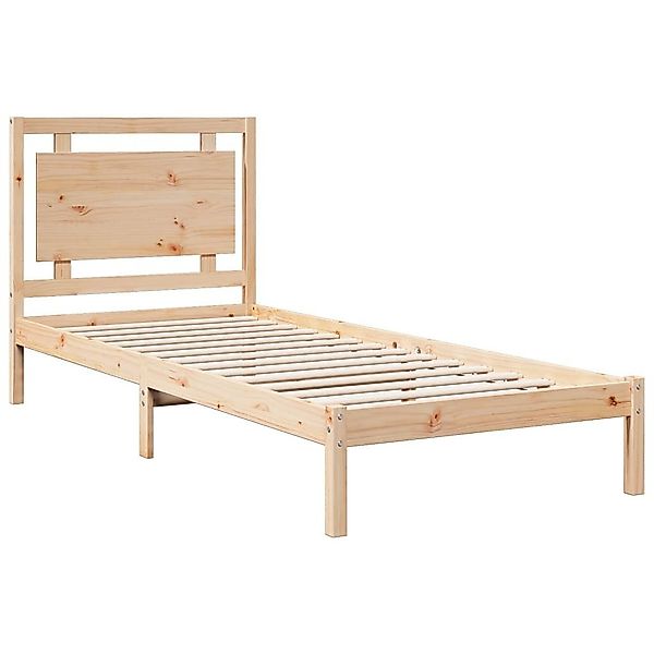 vidaXL Bett Massivholzbett Extra Lang ohne günstig online kaufen