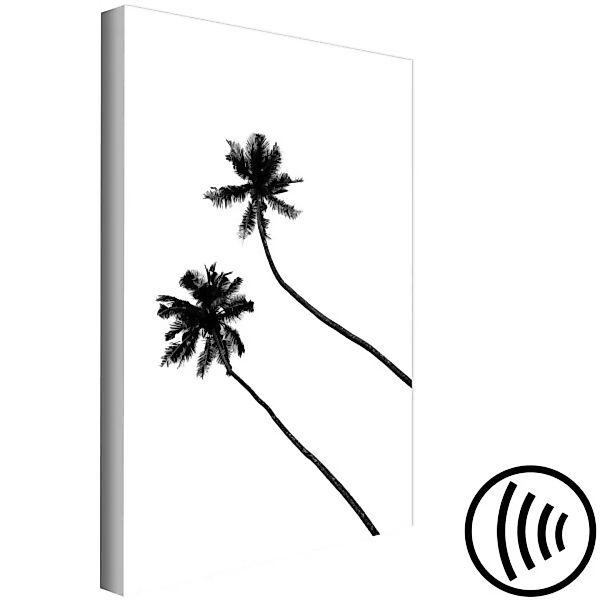 Leinwandbild Lonely Palm Trees (1 Part) Vertical XXL günstig online kaufen