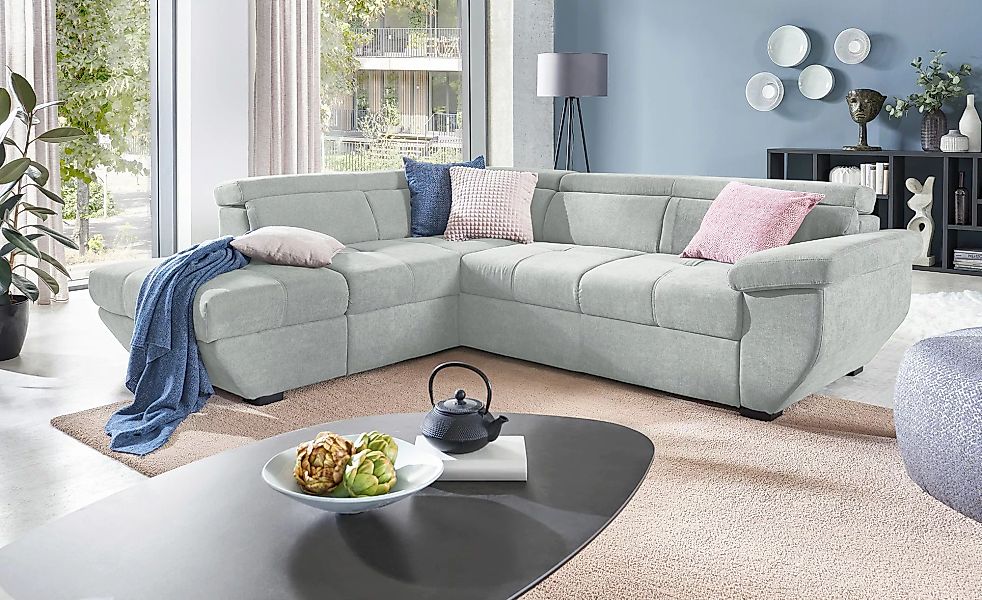 uno Ecksofa  Formula ¦ grau ¦ Maße (cm): B: 262 H: 79 T: 224.0 Polstermöbel günstig online kaufen