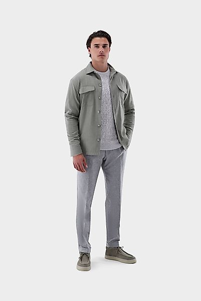 Hemdjacke unifarben mit Brusttaschen günstig online kaufen
