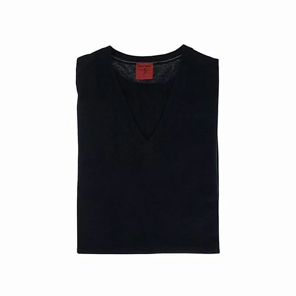 OLYMP V-Ausschnitt-Pullover blau regular fit (1-tlg) günstig online kaufen