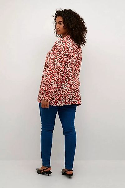 KAFFE Curve Langarmbluse Langarm-Bluse KCjenny Große Größen günstig online kaufen