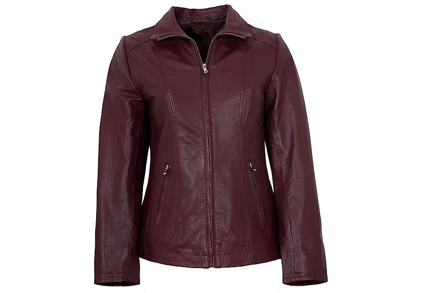 Maddox Lederjacke Paulina MADDOX - Damen Lederjacke Lammnappa bordo günstig online kaufen