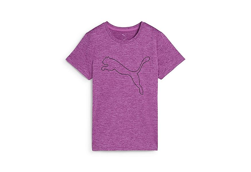 PUMA T-Shirt Puma Damen T-Shirt TAD ESSENTIAL Heather Logo Tee 525893 günstig online kaufen