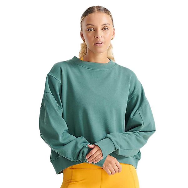 Superdry Flex Batwing Crew Sweatshirt XS Silver Pine günstig online kaufen