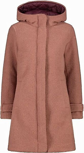 CMP Kapuzensweatshirt WOMAN COAT FIX HOOD QUARZO günstig online kaufen