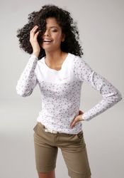 KangaROOS Langarmshirt Langarm, sehr figurbetont, aus Baumwolle günstig online kaufen