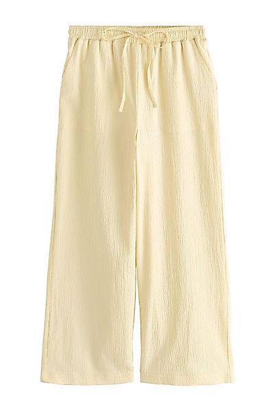 Next Palazzohose Strukturierte Hose mit weitem Bein (1-tlg) günstig online kaufen