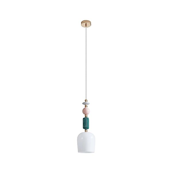 Lindby Pendelleuchte Ysoria 10020476 Design Modern aus Keramik 1-flammig E1 günstig online kaufen
