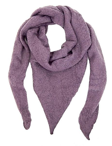 Ella Jonte Dreieckstuch, großes kuchelweiches Tuch schwarz oder violett Her günstig online kaufen