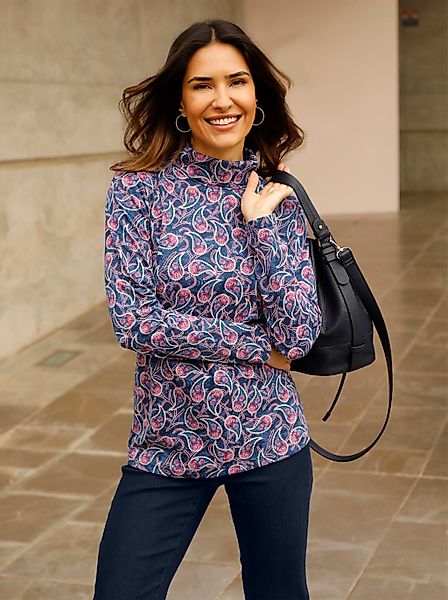 Classic Basics Stehkragenshirt "Stehkragen-Shirt", (1 tlg.) günstig online kaufen