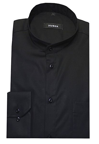 Huber Hemden Langarmhemd HU-9008 Stehkragen, Knopfleiste, günstig online kaufen