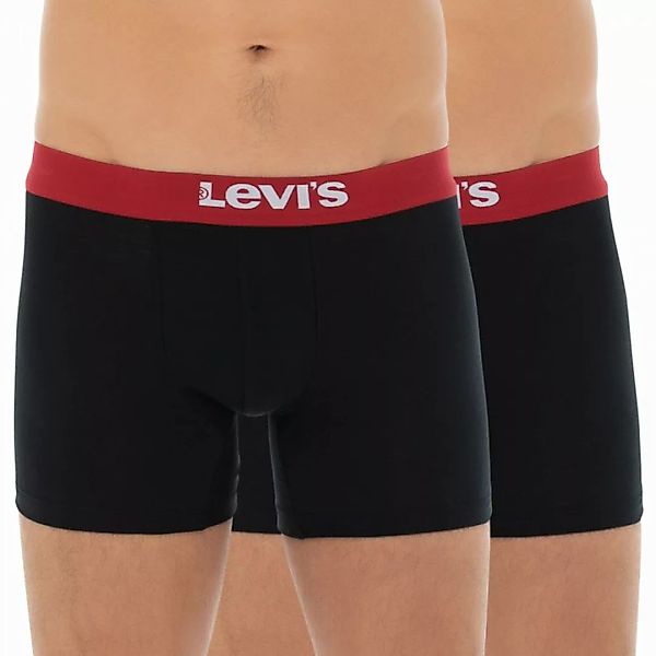 Levis Boxershorts, (Packung, 2er-Pack), mit breitem Logobund günstig online kaufen