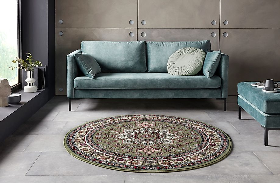 HANSE Home Teppich »Parun Täbriz«, rund, 9 mm Höhe, Kurzflor, Orient, Teppi günstig online kaufen