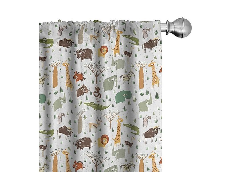 Abakuhaus Gardine Vorhang für Wohnzimmer Schlafzimmer Dekor, Microfaser, Ca günstig online kaufen