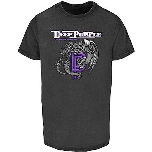 Merchcode  T-Shirt T-shirt  Deep Purple Dragon Acid Wash günstig online kaufen