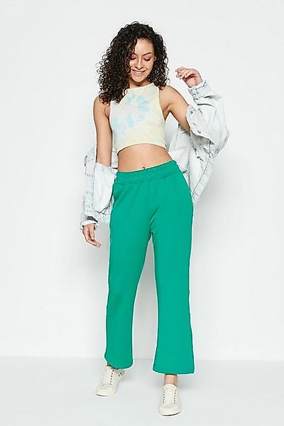 C&CITY Pyjamahose Jogginghose mit weitem Bein 804 Grau günstig online kaufen