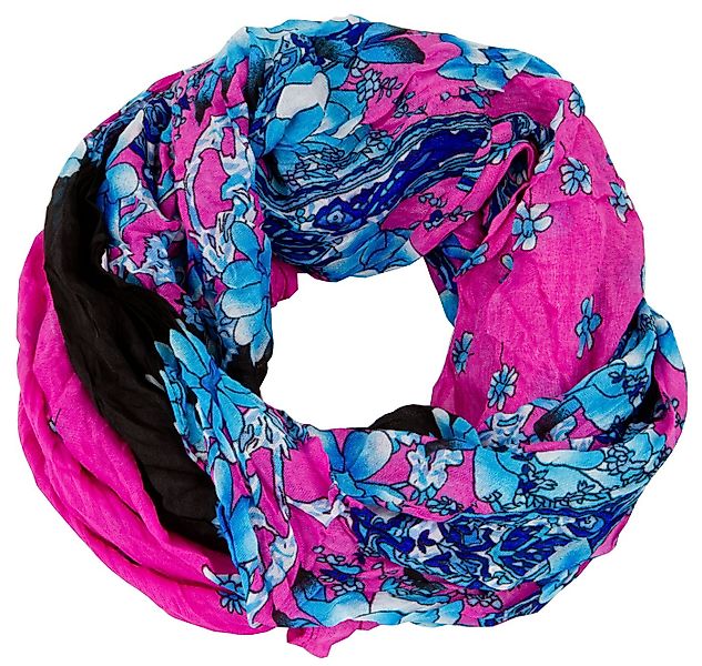 AvaMia Modeschal Blume-3999 Loop Schal Schlauchschal mit Blumen Muster, Loo günstig online kaufen