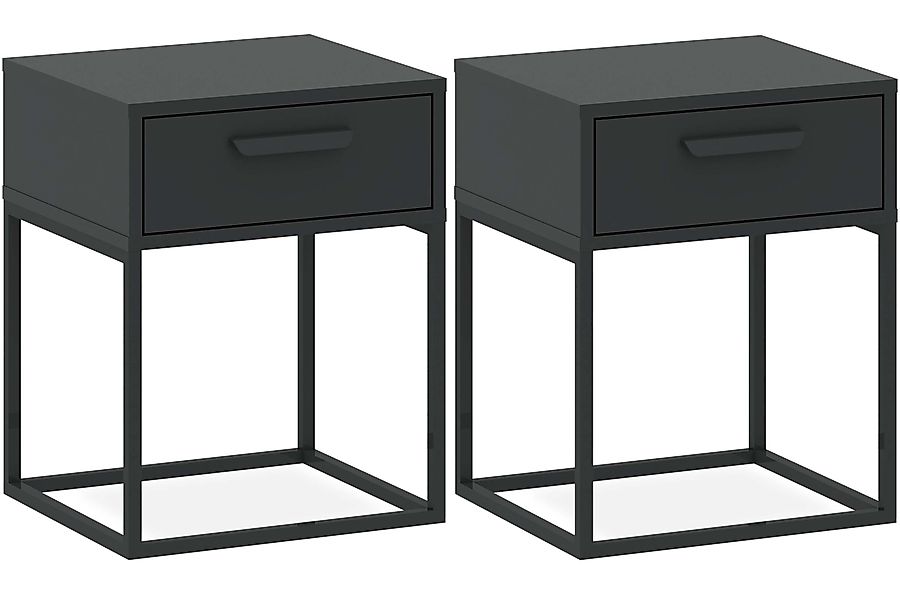 KONSIMO® Nachttisch RECTUS Nachtschrank, Modern, Beistelltisch, günstig online kaufen