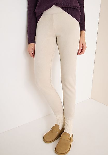CECIL Leggings Velourleggins mit elastischem Bund günstig online kaufen