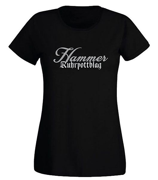 G-graphics T-Shirt Hammer Ruhrpottblag Slim-fit Damen T-Shirt mit Ruhrgebie günstig online kaufen