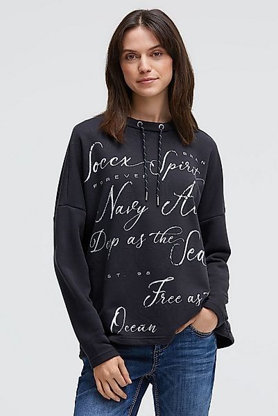 SOCCX Sweater mit verlängertem Saum hinten günstig online kaufen