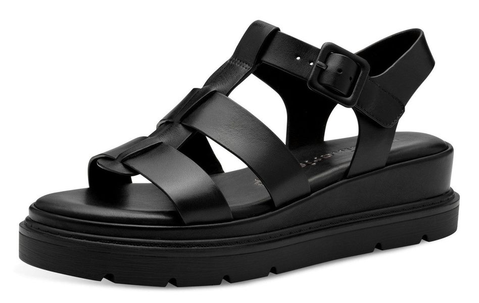 Tamaris Keilsandalette, Plateau, Riemchensandale, Sommerschuh mit günstig online kaufen