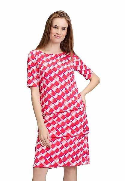 Betty Barclay Sommerkleid "Betty Barclay Damen Stufenkleid kurzarm", Druck günstig online kaufen