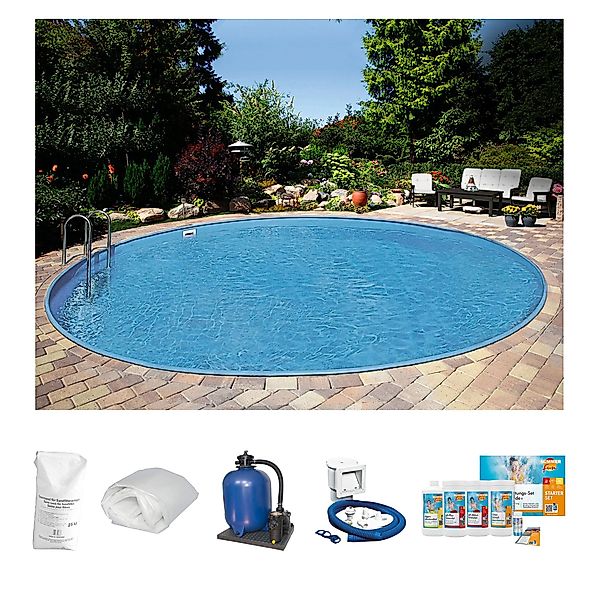 Clear Pool Rundpool PREMIUM IBIZA (Set, günstig online kaufen