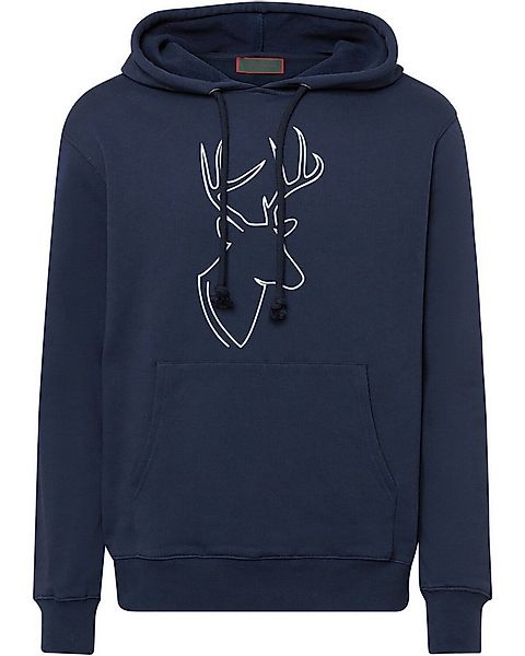 Reitmayer Sweatshirt Sweathoodie mit Hirschdruck günstig online kaufen