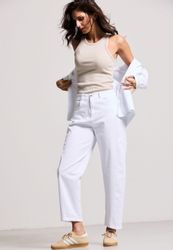 Andijamo-Fashion Chinos BARREL LEG PANTS dezente günstig online kaufen